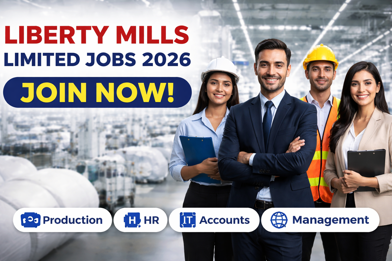 Liberty Mills Limited Jobs 2026