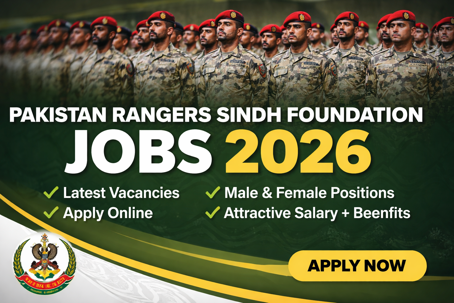 Pakistan Rangers Sindh Foundation Jobs 2026