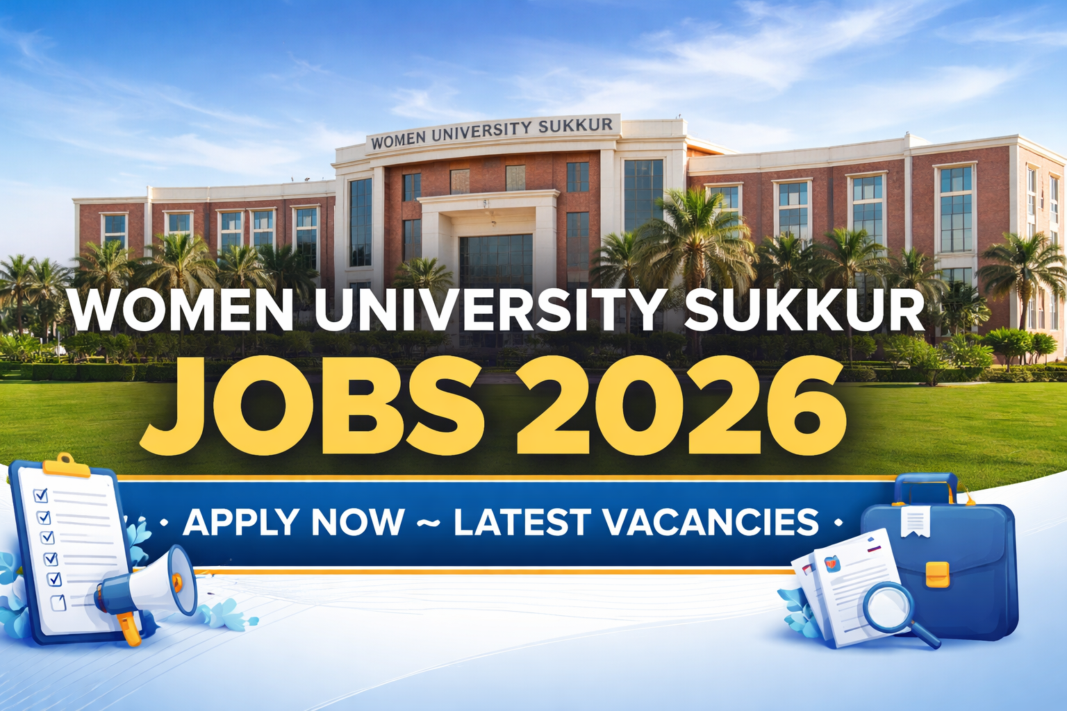 Women University Sukkur Jobs 2026
