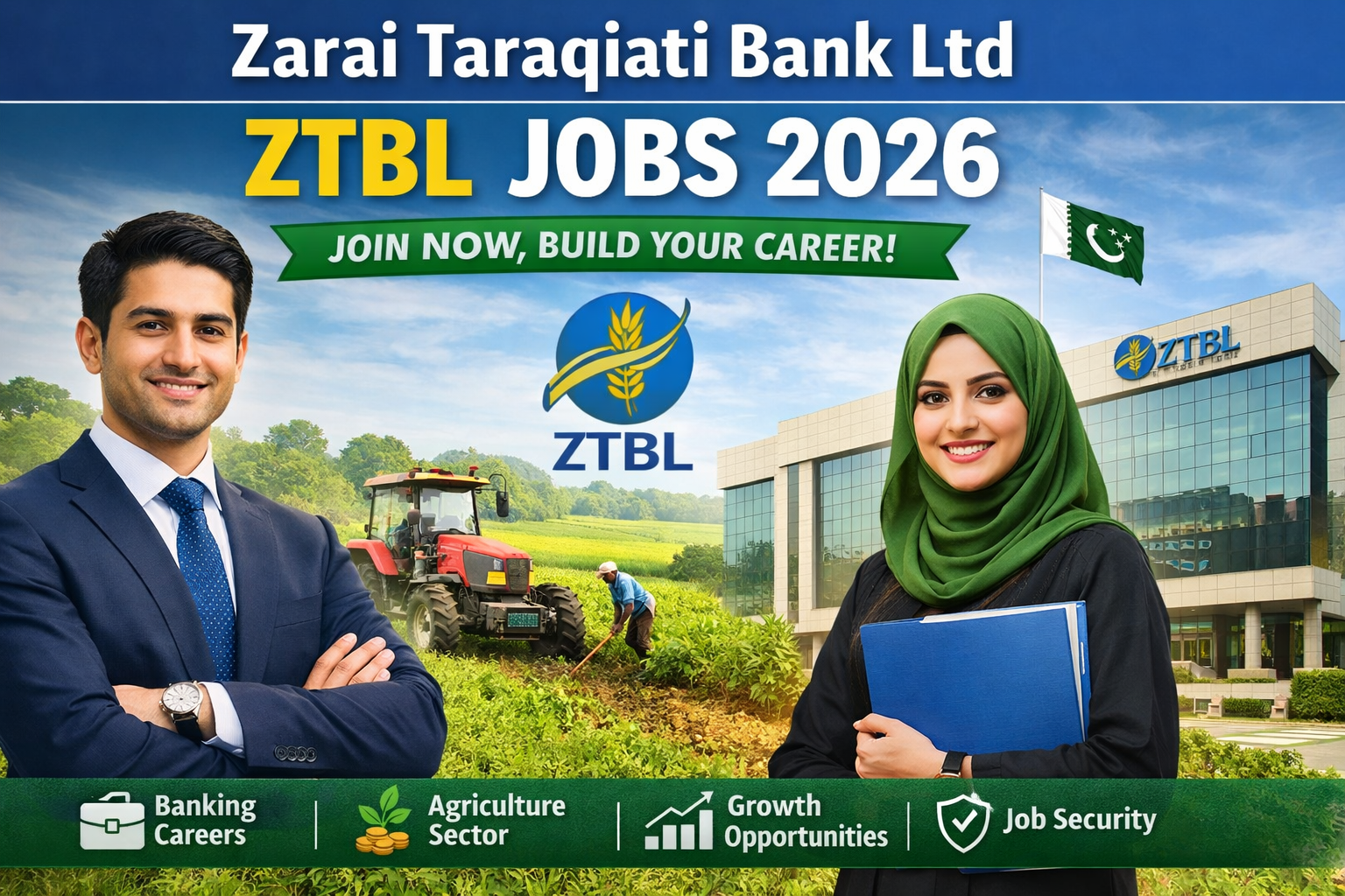 Zarai Taraqiati Bank Ltd ZTBL Jobs 2026